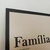 Quadro Decorativo Com moldura Preta Familia - 40x60cm - Ateliê Arte & Decor | CASA & DECORAÇÃO 