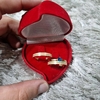 Par de alianças banhadas 3mm