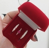 Par de alianças prata 3mm