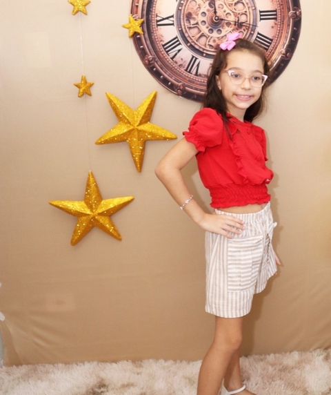 CROPPED VERMELHO - MARIA