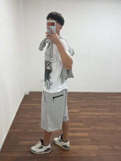 Bermuda baggy 3/4 cierre termosellado - comprar online