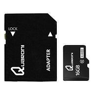 MEMORIA QUARONI MICRO SDHC 16GB CLASE 10 C / ADAPTADOR