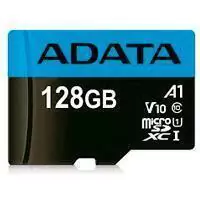 MEMORIA ADATA MICRO SDXC / SDHC UHS-I 128GB CLASE 10 A1 100MB / 25MB SEG V10 C / ADAPTADOR