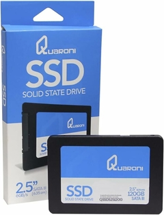 Imagen de SSD 128GB 2.5, SATA 3, Lectura 410MB/S Escritura 170MB/S QUARONI