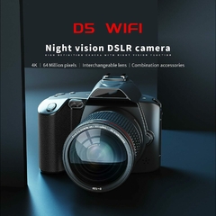 GOWENIC Cámara Digital 4K 64MP, Cámara Digital Vlogging con Zoom 16X con WiFi, Foto de Visión Nocturna, Batería de Larga Duración para Fotografía en internet