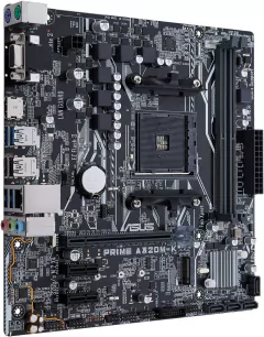 ASUS MB PRIME A320M-K AMD A320 Socket AM4 Micro ATX - Placa base (DDR4-SDRAM, DIMM, 2133,2400,2666,2933,3200 MHz, Dual, 32 GB, AMD) en internet