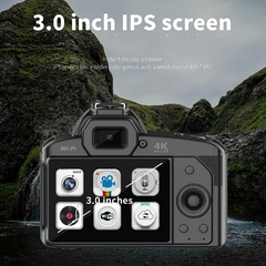 GOWENIC Cámara Digital 4K 64MP, Cámara Digital Vlogging con Zoom 16X con WiFi, Foto de Visión Nocturna, Batería de Larga Duración para Fotografía - comprar en línea