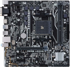 ASUS MB PRIME A320M-K AMD A320 Socket AM4 Micro ATX - Placa base (DDR4-SDRAM, DIMM, 2133,2400,2666,2933,3200 MHz, Dual, 32 GB, AMD) - comprar en línea