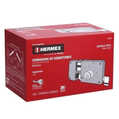 CERRADURA IZQUIERDA HERMEX