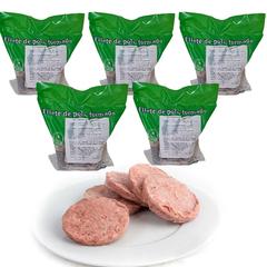 HAMBURGUESA DE POLLO (5 PAQUETES)
