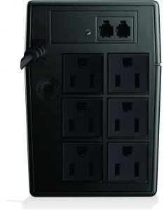 BACKUP SMARTBITT 100VA / 500W, 6 CONTACTOS, CON REGULADOR Y SUPRESOR DE PICOS, PUERTO USB, PROTECCION DE LINEA TELEFNICA RJ-11 - comprar en línea