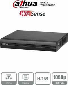 DVR DAHUA 16 CANALES 1080P LITE / WIZSENSE / COOPER-I / H.265 / 16 CANALES IP O HASTA 18 CH IP / 8 CANALES SMD PLUS / BÚSQUEDA INTELIGENTE HUMANOS Y VEHÍCULOS / CODIFICACIÓN INTELIGENTE en internet