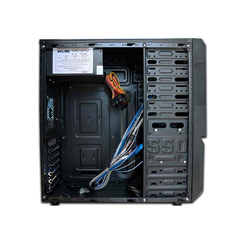 Gabinete Evotec Ev-1015 Micro Atx Negro Incluye Fuente 600W - comprar en línea