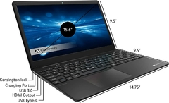 LAPTOP GATEWAY 15.6" i3 4GB-128GB RATON + MALETIN