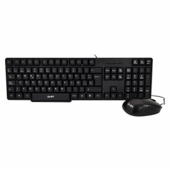 Kit de Teclado y Mouse Ghia GTA100, Alámbrico, USB, Negro (Español) en internet