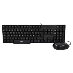 Kit de Teclado y Mouse Ghia GTA100, Alámbrico, USB, Negro (Español) en internet