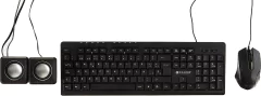 KIT TECLADO MOUSE Y BOCINA NACEB NA-228N