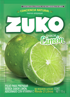 CAJA DE ZUKO LIMON 13g (96 SOBRES) - comprar en línea