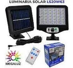 LUMINARIA SOLAR 20W 800lm MODELO: LSW-69 - comprar en línea