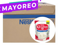 [MAYOREO] CAJA DE 55 BOLSAS DE LECHE CARNATION CLAVEL NESTLE 460g