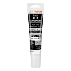 SELLADOR DE SILICON NEGRO PARA ALTA TEMPERATURA TRUPER