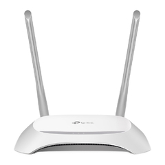 ROUTER INALAMBRICO TP-LINK TL-WR840N 300MBPS 802.11N / G / B MULTIMODO ACCESS POINT REPETIDOR WISP 4 PUERTOS LAN 10 / 100 1 PUERTO WAN 10 / 100 2 ANTENAS FIJAS EXTERNAS