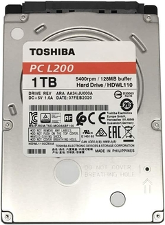 DISCO DURO INTERNO TOSHIBA L200 1TB 5400RPM PORTATIL LAPTOP - CM - Tienda en Cuba | Entrega inmediata a domicilio en La Habana
