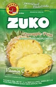 ZUKO SABOR PIÑA SOBRE 400G