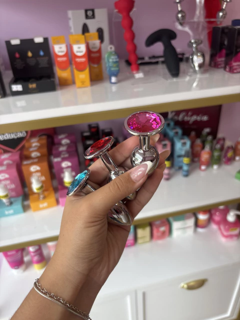 Plug anal de aço - Tamanho P - comprar online