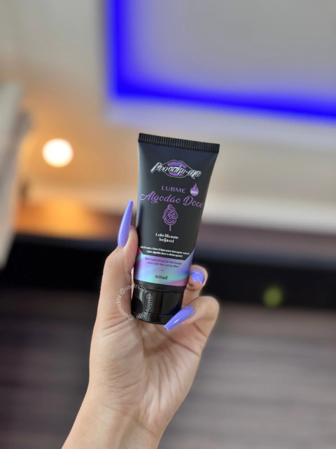 Lubme lubrificante algodão doce beijável 60ml