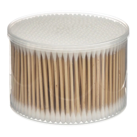 Cotonete de Algodão e Bambú 500 Unidades (Ponta Arredondada) - comprar online