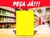 Cartaz Amarelo 64x94cm