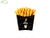 Caixas para Batata Frita M - Preto