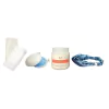 PAD x 2 + máscara revitalizante + vincha + toalla