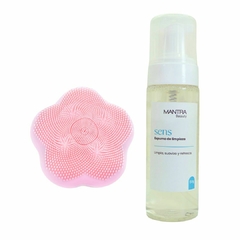 Silicone Rose + Espuma de limpieza
