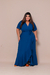 Vestido Manu Azul Petróleo