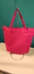 Bolsa Silicone + Necessaire - Rosa - Cherrie Moda Feminina