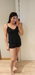 Pijama Alcinha Baby Doll Preto e Renda na internet
