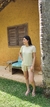 Pijama Curto Camiseta Listrado Alagoano Bege - comprar online