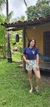 Pijama Cropped Listrado Marinheiro Azul Marinho - loja online