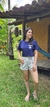 Imagem do Pijama Cropped Listrado Marinheiro Azul Marinho