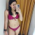 Biquíni Top Nó Marsala Brilhante - comprar online