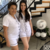 Pijama Americano Curto Branco - comprar online