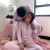 Pijama Americano Longo Listrado Rosa - comprar online