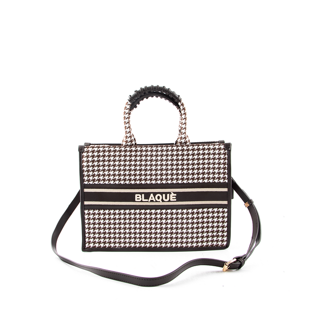 Bolso Estocolmo Pied De Poule Chocolate thumbnail 2
