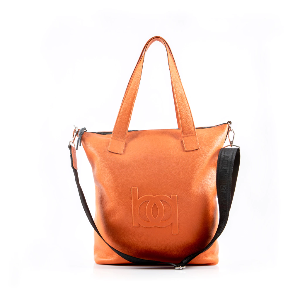 Bolso Mykonos Cuero Naranja thumbnail 3