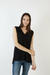 CHALECO OVERSIZE AMSTERDAM NEGRO