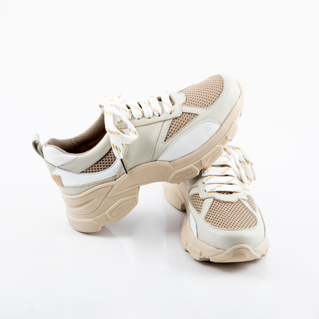 Zapatilla Malibu Cuero Blanco thumbnail 2
