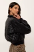 CAMPERA KARL MATELASSE NEGRO - comprar online