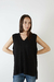 CHALECO OVERSIZE AMSTERDAM NEGRO - comprar online